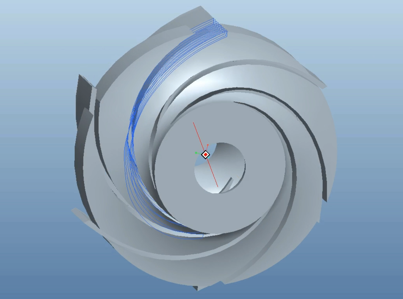 pro/e离心泵三维建模视频教程2
